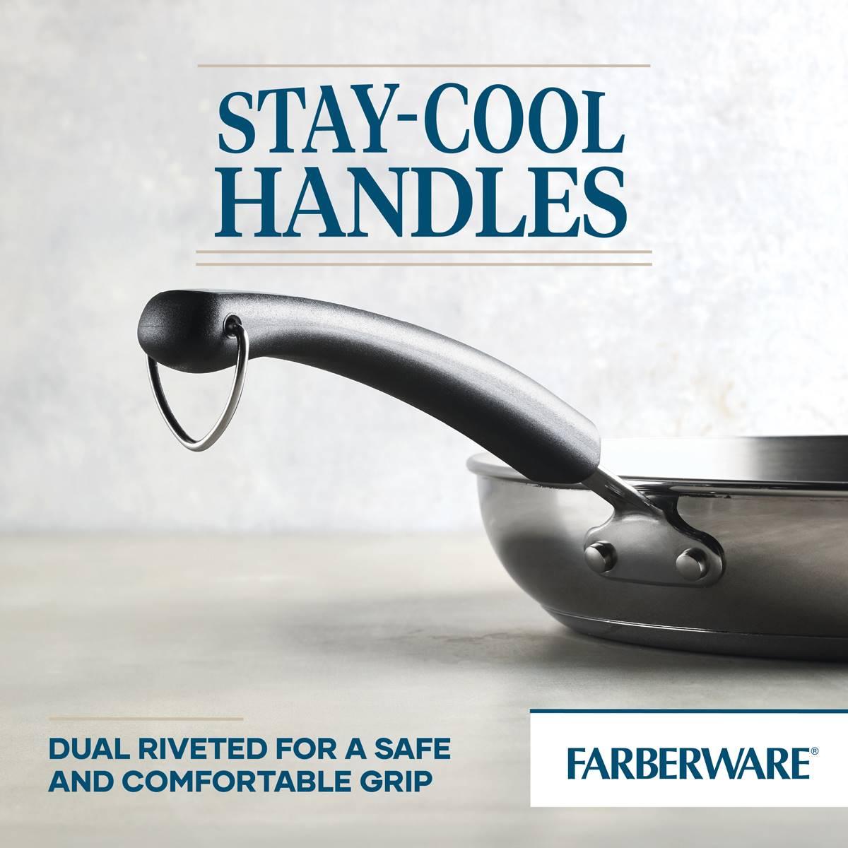 Farberware® Brilliance Stainless Steel 12.25in. Frying Pan