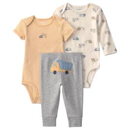 Baby Boy (NB-24M) Carter''s Ib Construction Print 3Pc Set