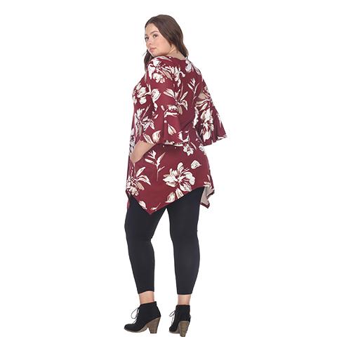 Plus Size White Mark Blanche Tunic