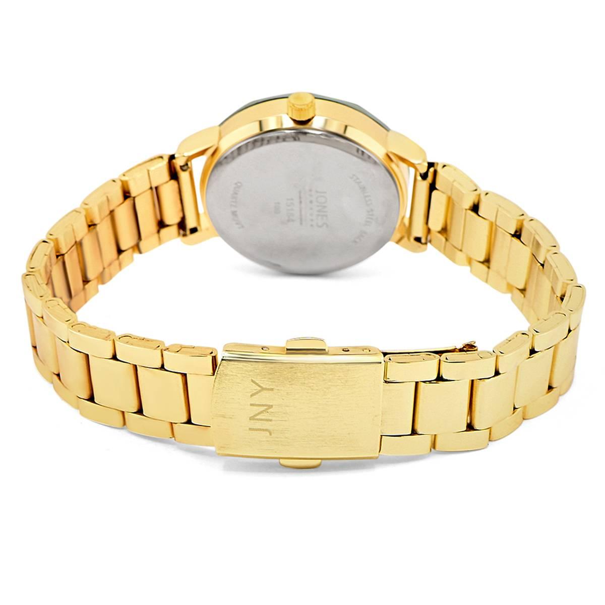 Womens Jones New York Gold-Tone Sunray Dial Watch - 15184G-42-X27