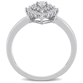 Diamond Classics™ 14kt. White Gold 1/2ctw. Diamond Teardrop Ring
