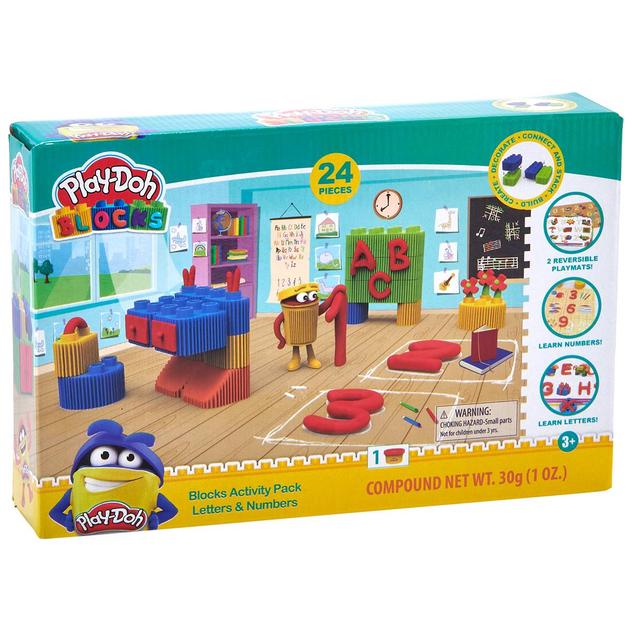 Play-Doh® 24pc. Letters & Numbers Block Set