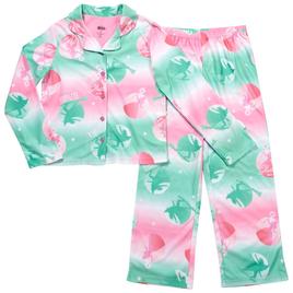Girls Wicked 2pc. Ombre Glinda & Elphaba Fleece Pajama Set