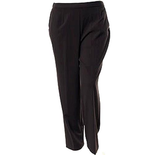 Plus Size Briggs Bistretch Flat Front Elastic Back-Short