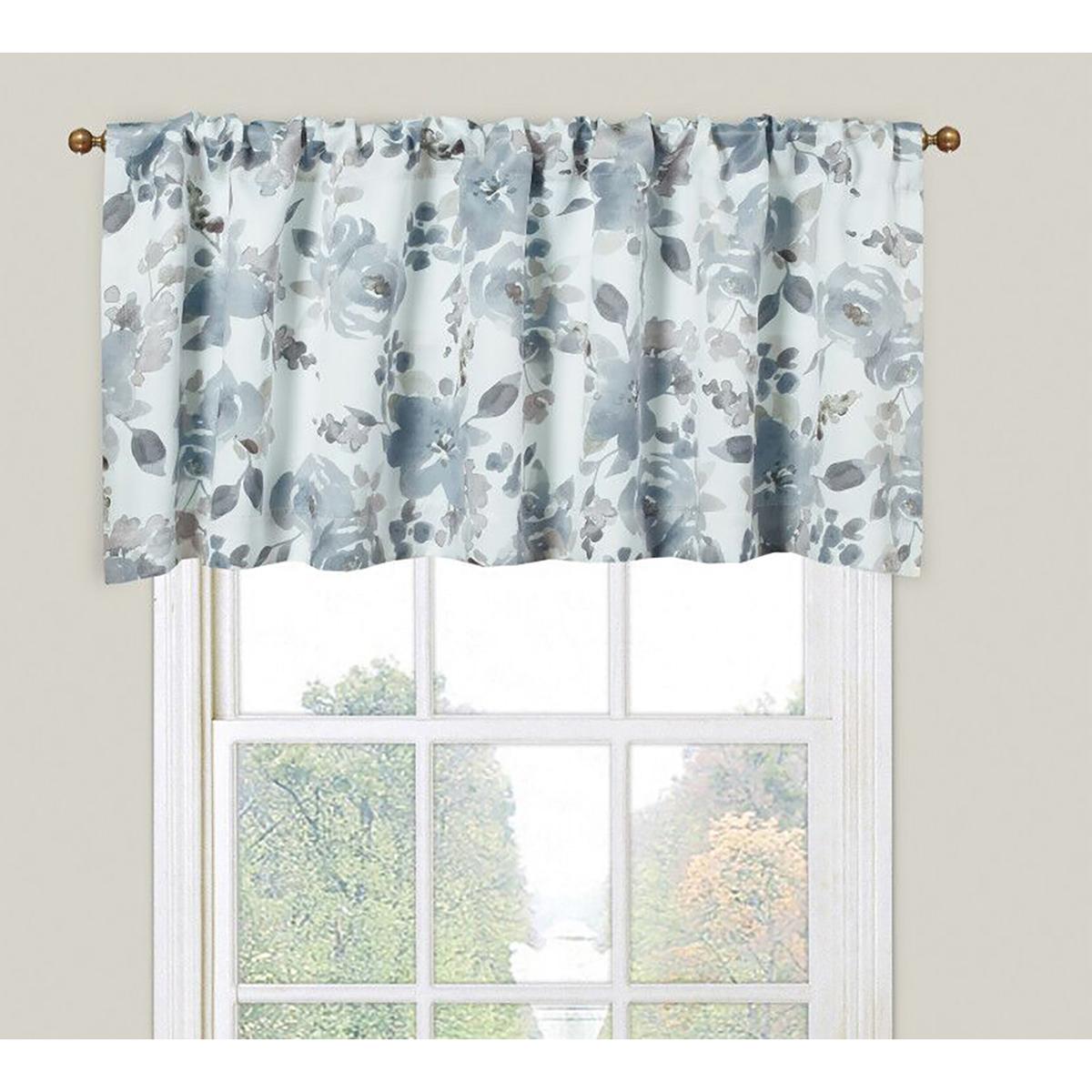 Regal Arabella Floral Print Rod Pocket Valance - 50x18
