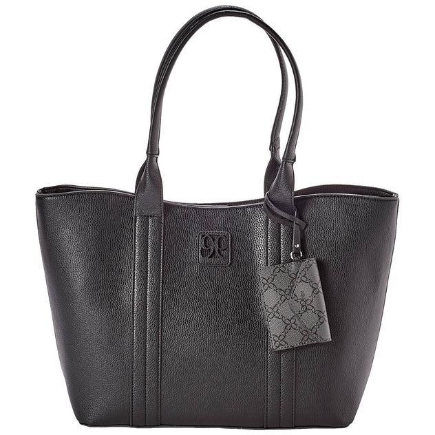 Nine West Kyndall Solid Trap Tote with Card Holder