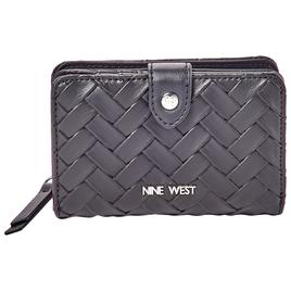 Womens Nine West Norah Woven French Wallet