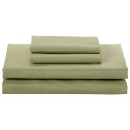 Ashley Cooper(tm) Cotton Rich Percale Sheet  Set - Reseda Green