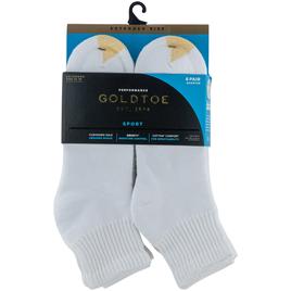 Mens Big & Tall Gold Toe(R) 6pk. Quarter Socks