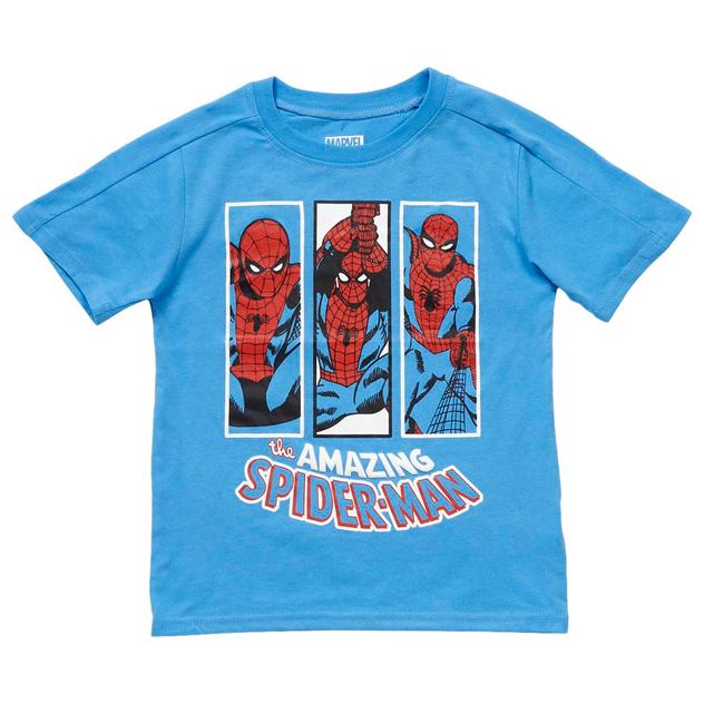 Boys (4-7) The Amazing Spider-Man Graphic T-Shirt - Blue