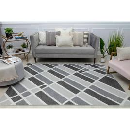 Mason Brooks Azalea Greys Harbor Geometric Contemporary Area Rug