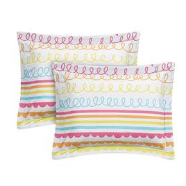 Alex &amp; Bella Color Pop Rainbow Microfiber Comforter Bedding Set