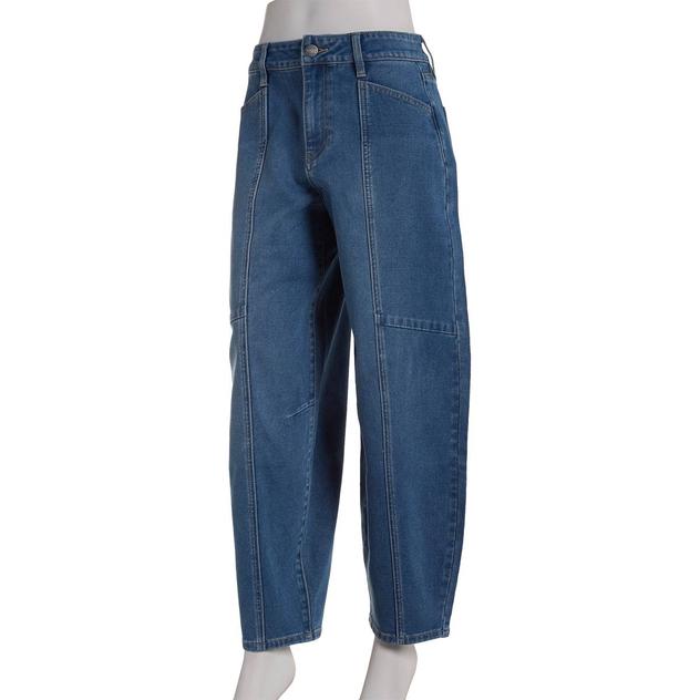 Womens Royalty Seam Detail Barrel Jeans