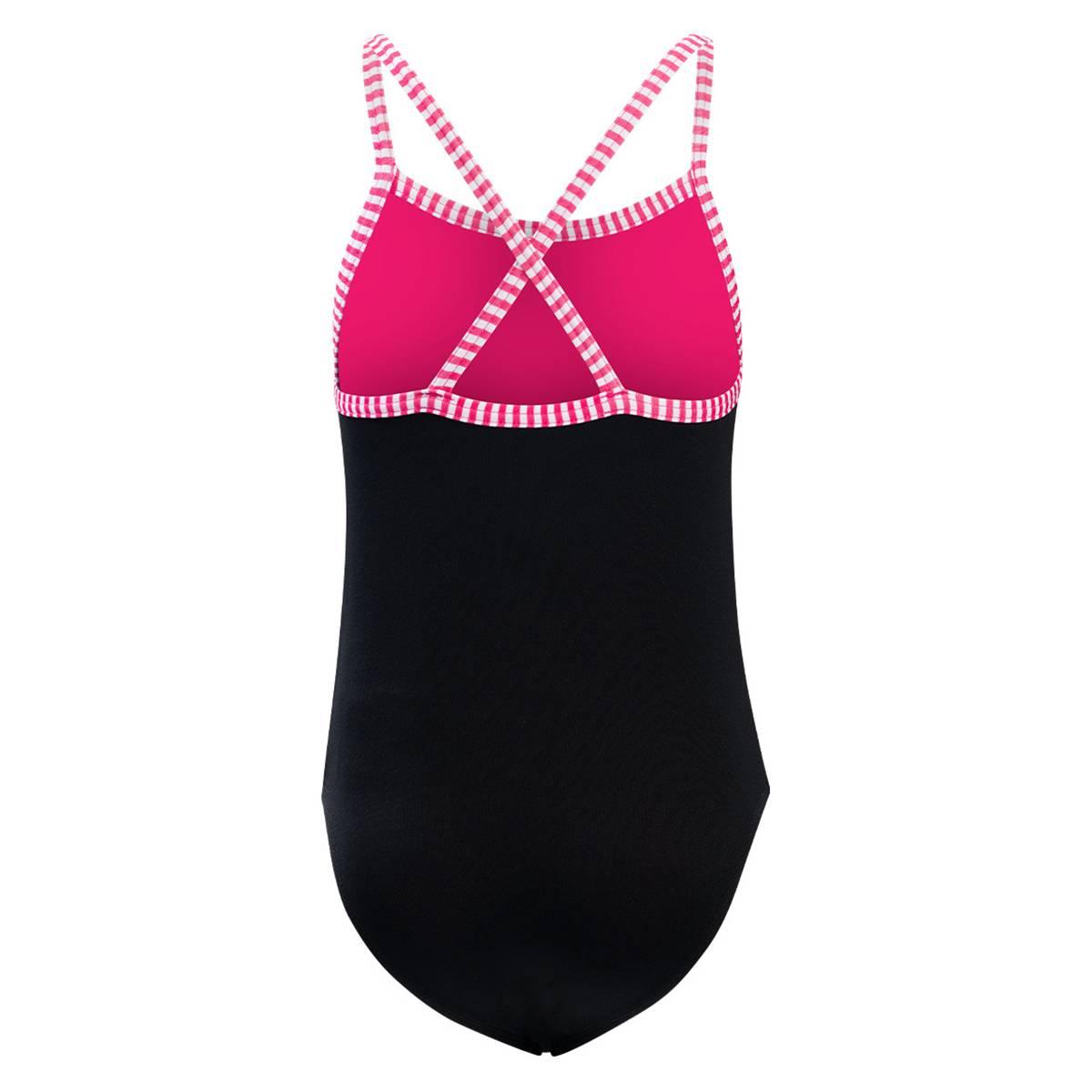 Girls (8-16) Dolfin® Uglies Criss-Cross Back One Piece Swimsuit