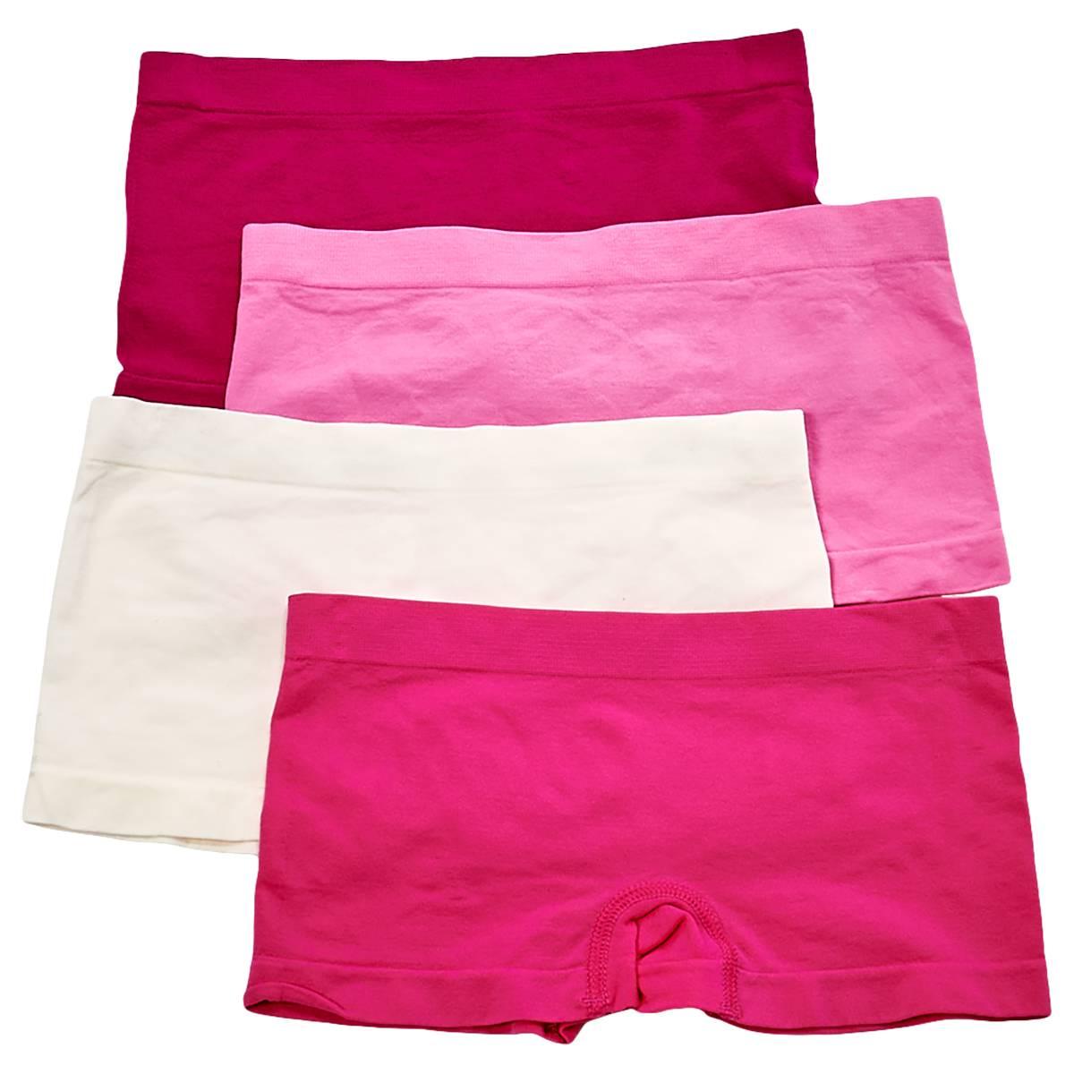 Girls Sweet Princess 4pk. Seamless Boyshorts