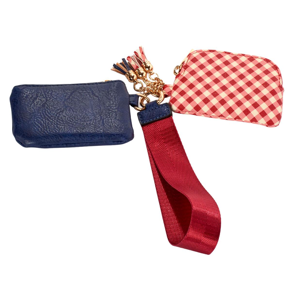 DS Fashion Americana Dual Pouch Wristlet