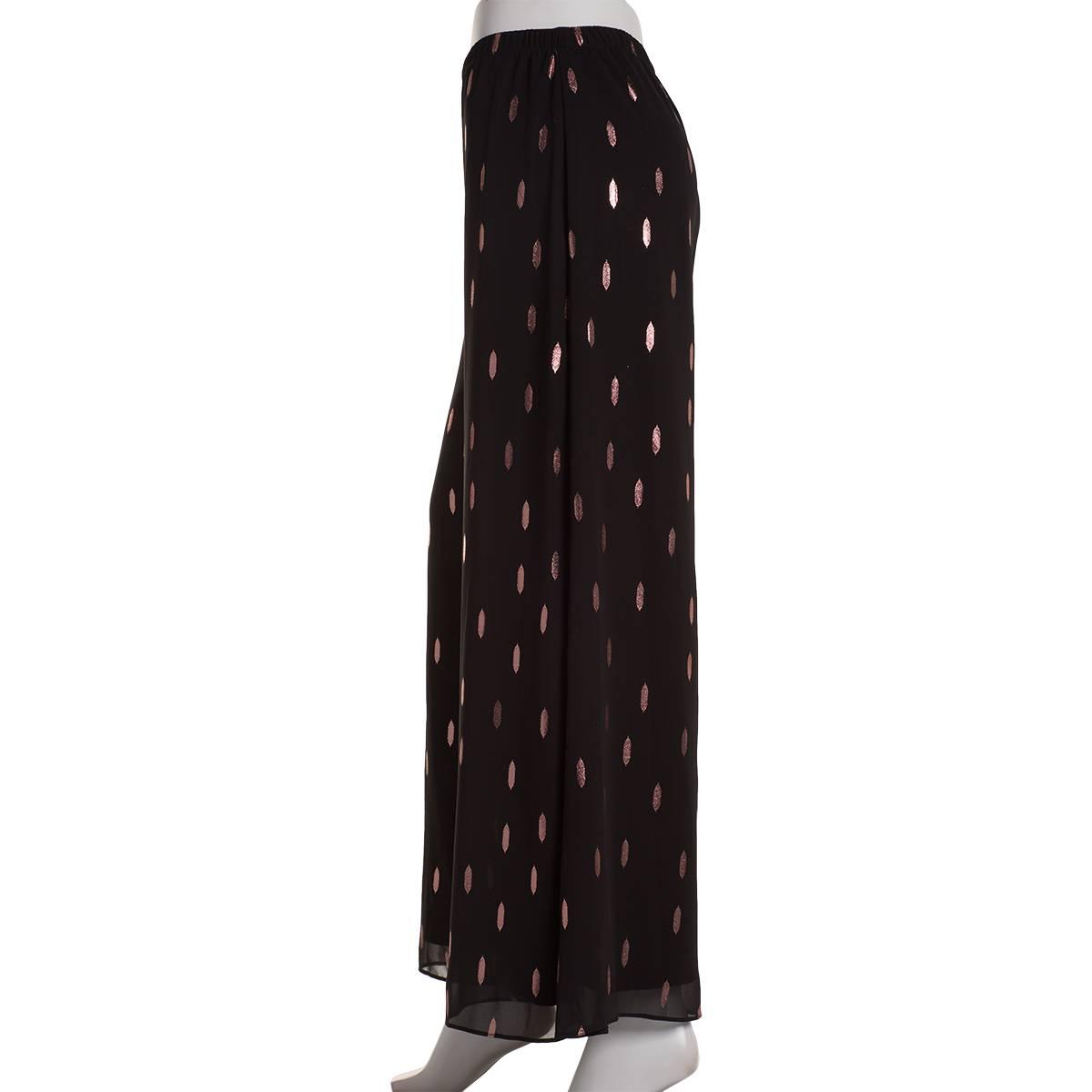 Petite MSK Foil Dot Palazzo Pants