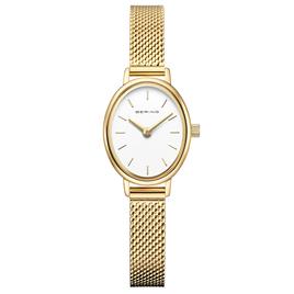 Womens BERING Gold Mother of Pearl Watch - 11020-334