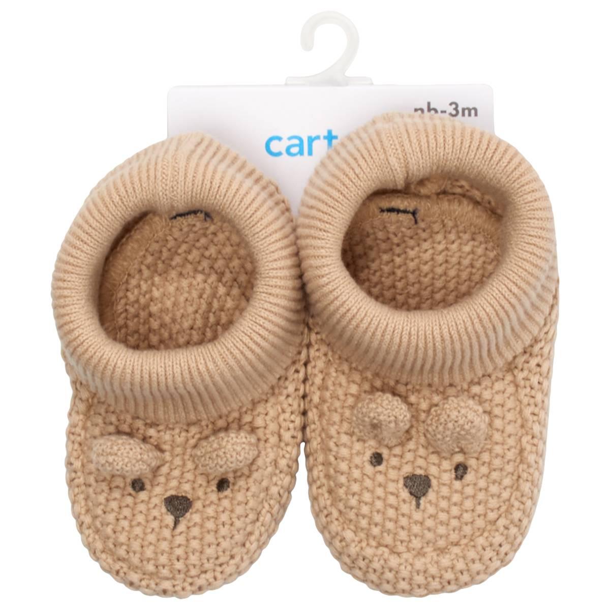 Baby Unisex (NB-3M) Carter''s In 1Pk Bear Bootie
