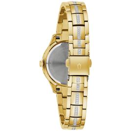 Womens Bulova Sutton Gold-Tone Bracelet Watch - 98L283