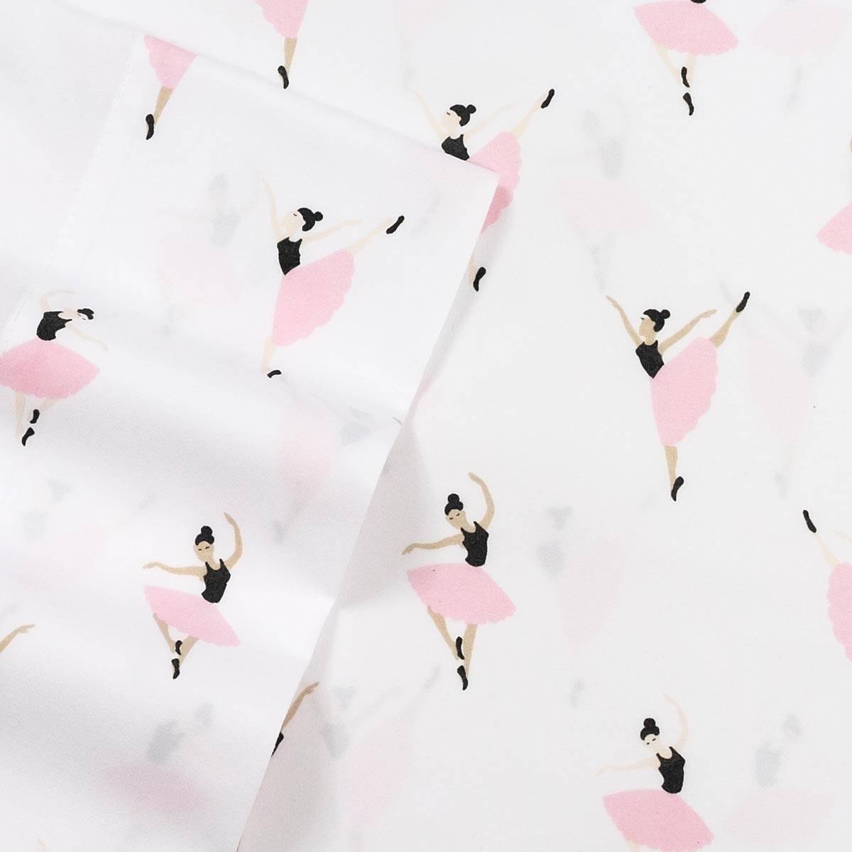 Sweet Home Collection Kids Fun & Colorful Ballerina Sheet Set