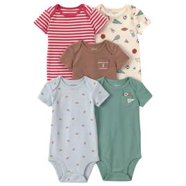 Baby Boy (NB-24M) Carter''s Ib Sports Print 5Pk Bodysuits