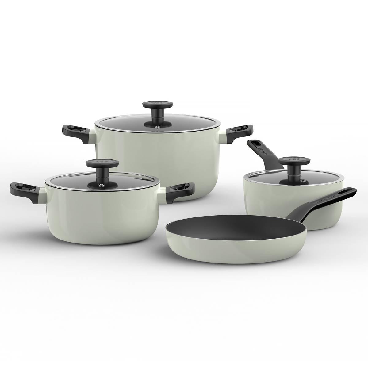 BergHOFF Glints Non-stick Ceramic 7pc. Cookware Set