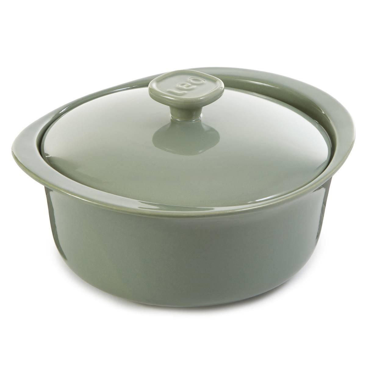 BergHOFF Balance 4.5qt. Stone Casserole w/ Stone Cover