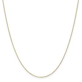 Gold Classics(tm)10kt. Yellow Gold 0.8mm 20in. Chain Necklace