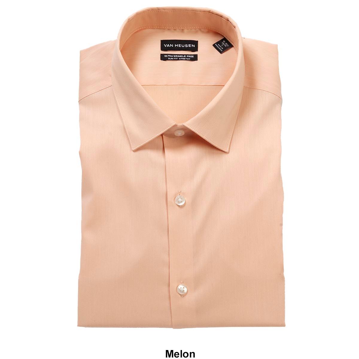 Mens Van Heusen® Slim Fit Ultra Wrinkle Free Dress Shirt