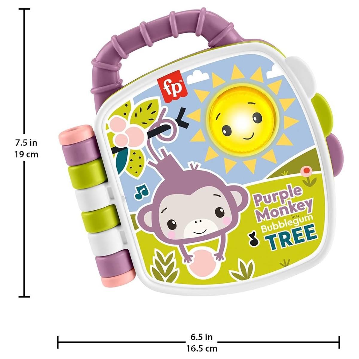 Fisher-Price® Purple Monkey Musical Storybook
