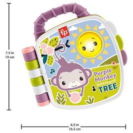 Fisher-Price® Purple Monkey Musical Storybook