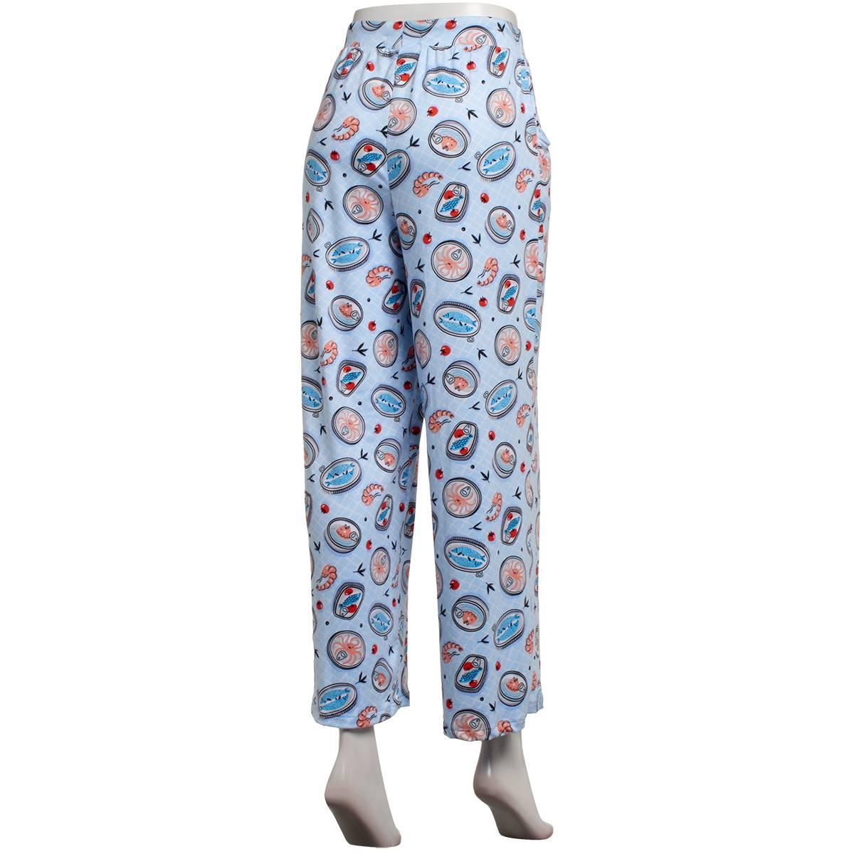 Juniors Pillow Talk Sardines Wide Leg Pajama Pants