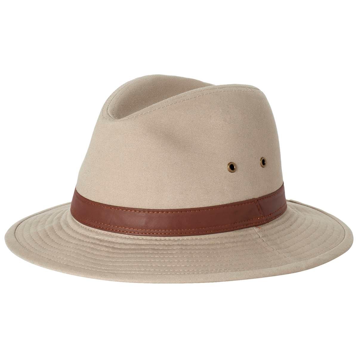 Mens Dorfman Pacific Co. Garment Washed Twill Safari Hat
