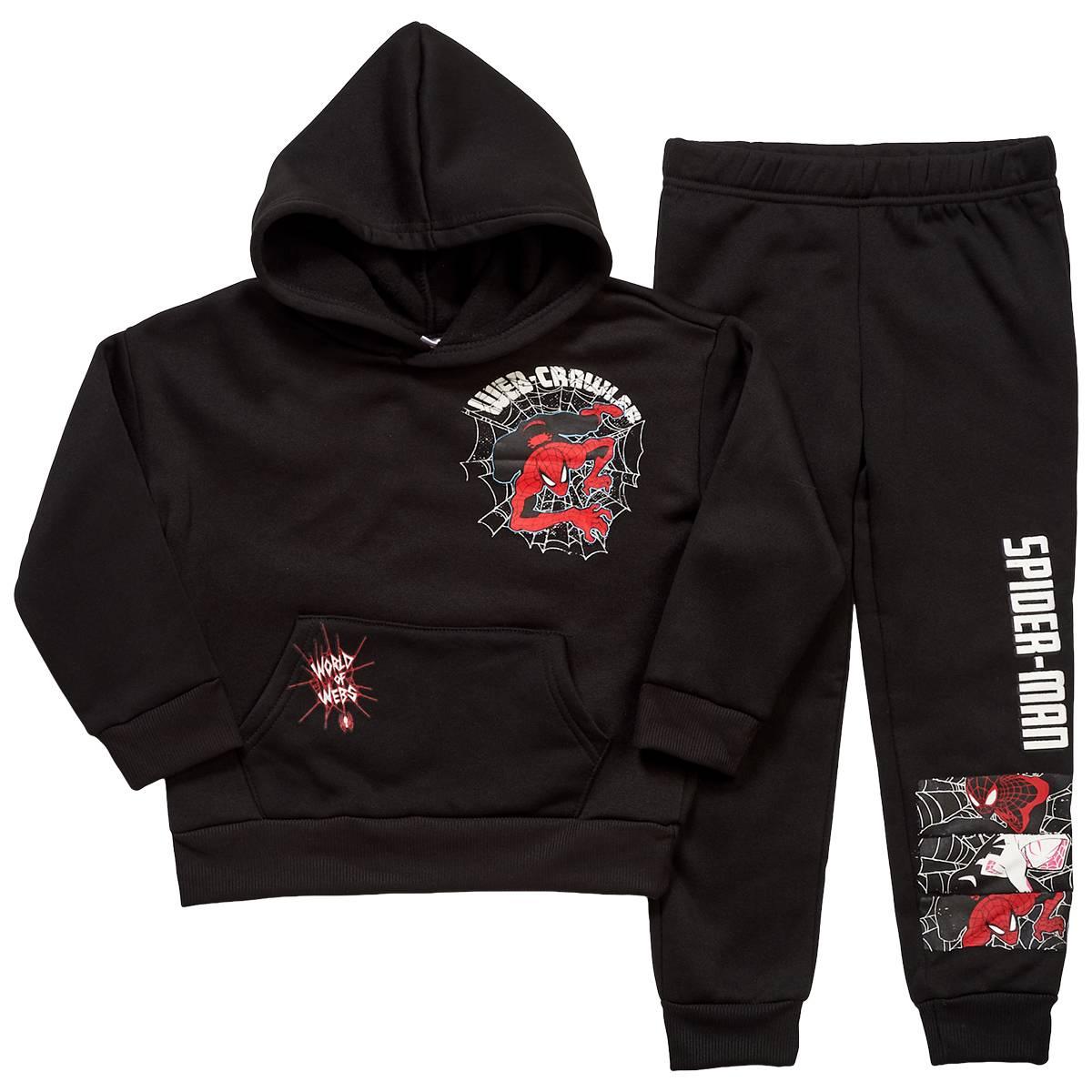 Boys (4-7) Marvel Spider-Man Web Crawler Hoodie & Jogger Set