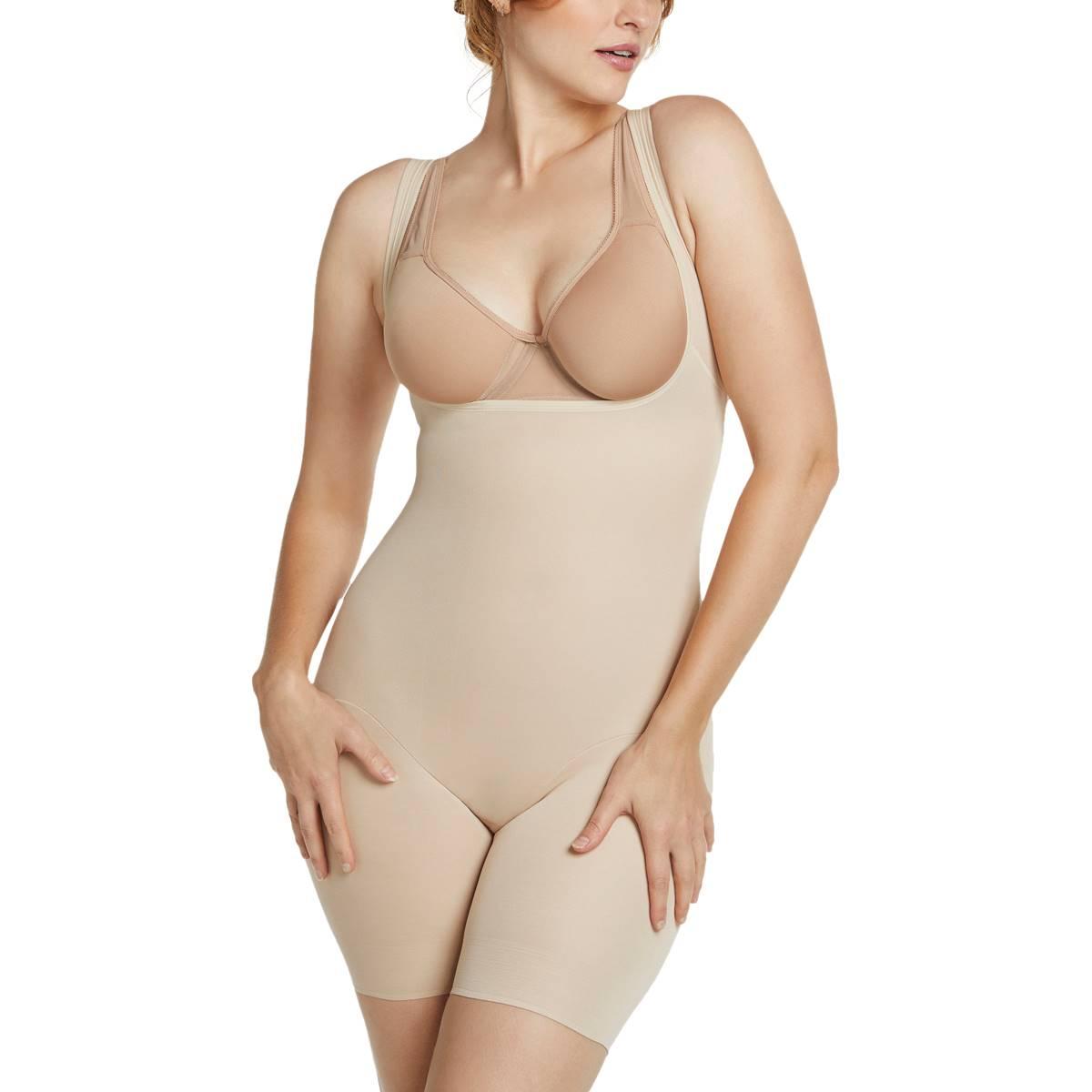 Womens Naomi & Nicole Thigh Slimming Torsette with Grip