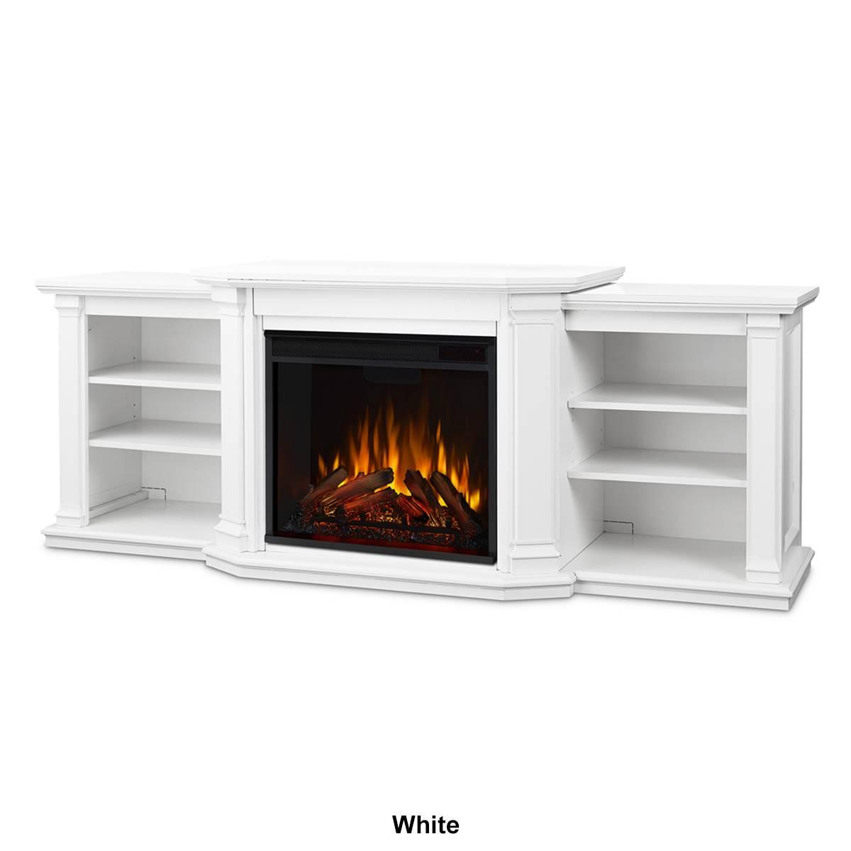 Real Flame Valmont Electric Fireplace TV Stand