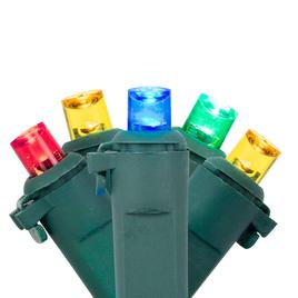 Northlight Seasonal 50ct. Multi-Color LED Wide Christmas Lights