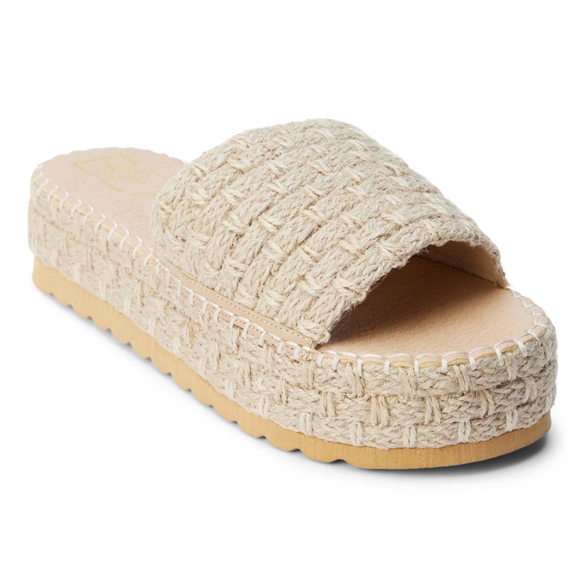 Womens Beach by Matisse Del Mar Platform Slide Sandals