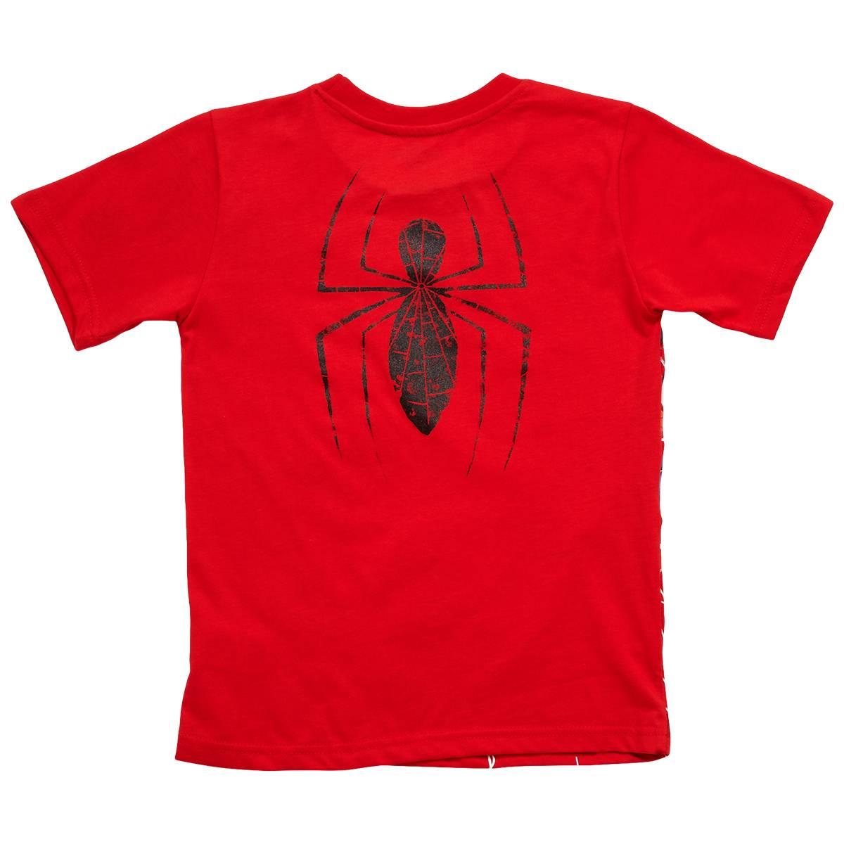 Boys (8-12) MARVEL Spider-Man Short Sleeve Tee - Red