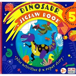 Dino Jigsaw Book