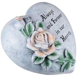 Northlight Seasonal "Forever in Our Hearts" Memorial Garden Stone