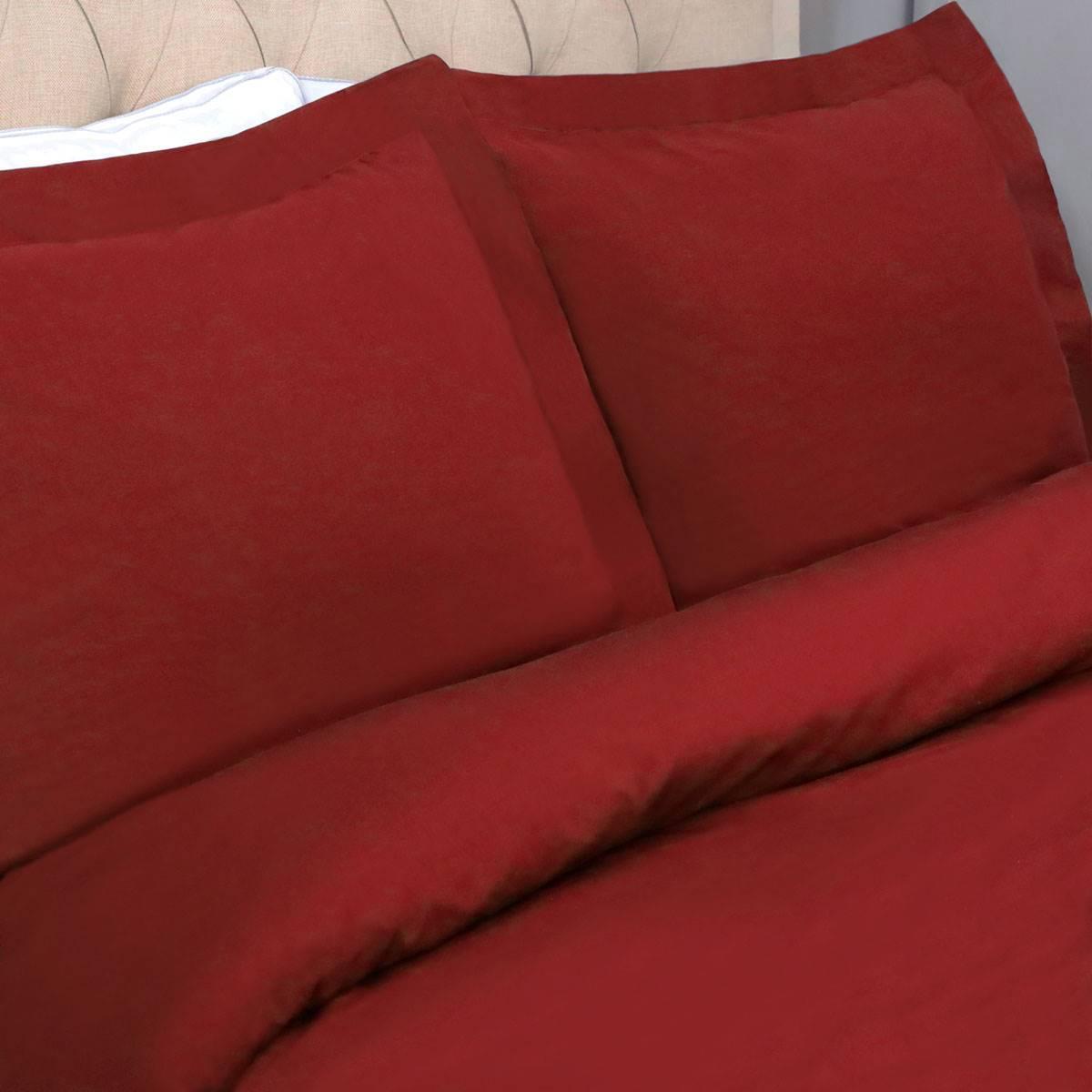 Superior 300TC Cotton Percale Duvet Cover Set