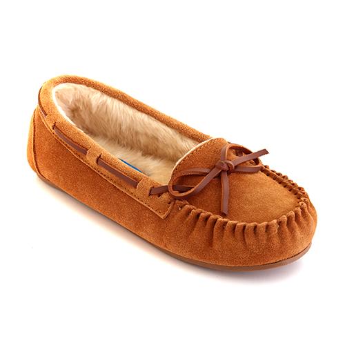 Womens Blitz Molly Suede Moccasins