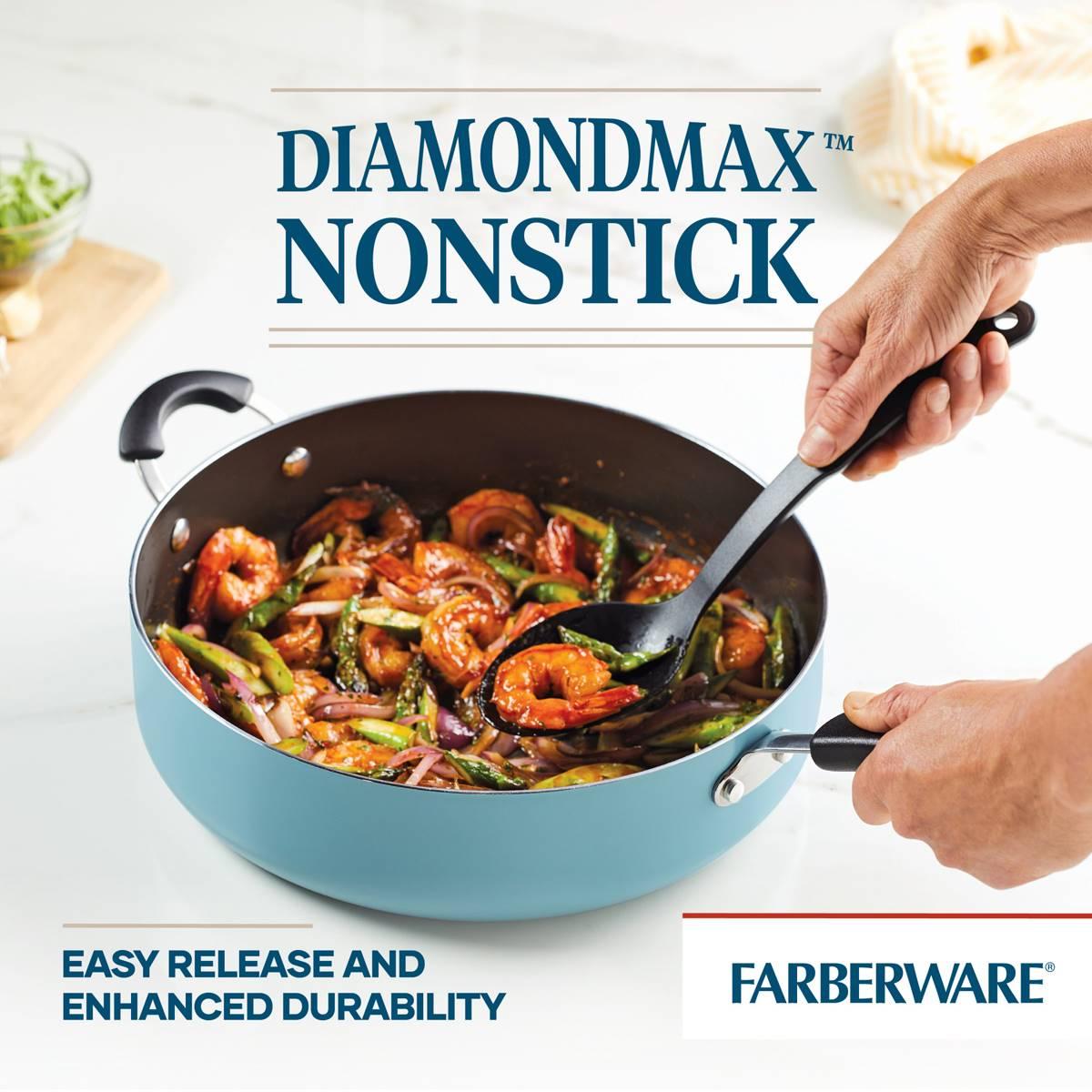 Farberware® DiamondMax™ Nonstick Jumbo 6qt. Cooker - Aqua