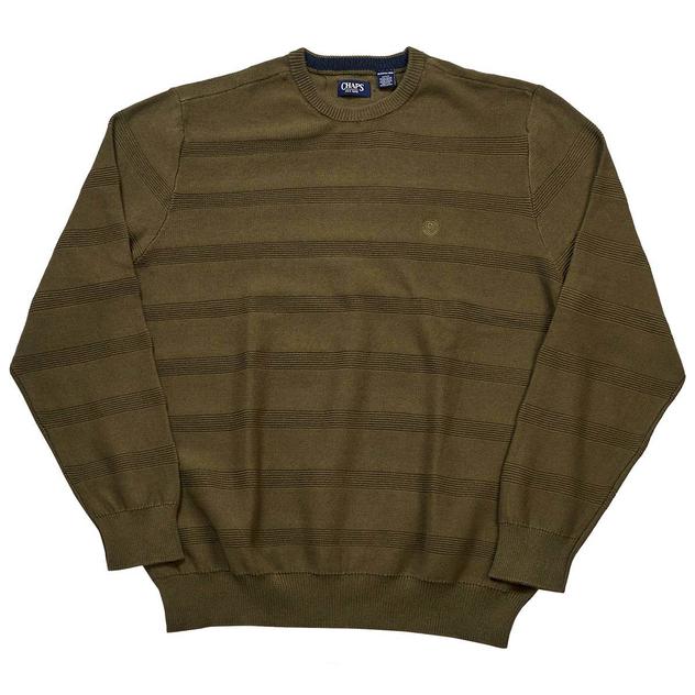 Mens Big & Tall Chaps Crew Neck Sweater