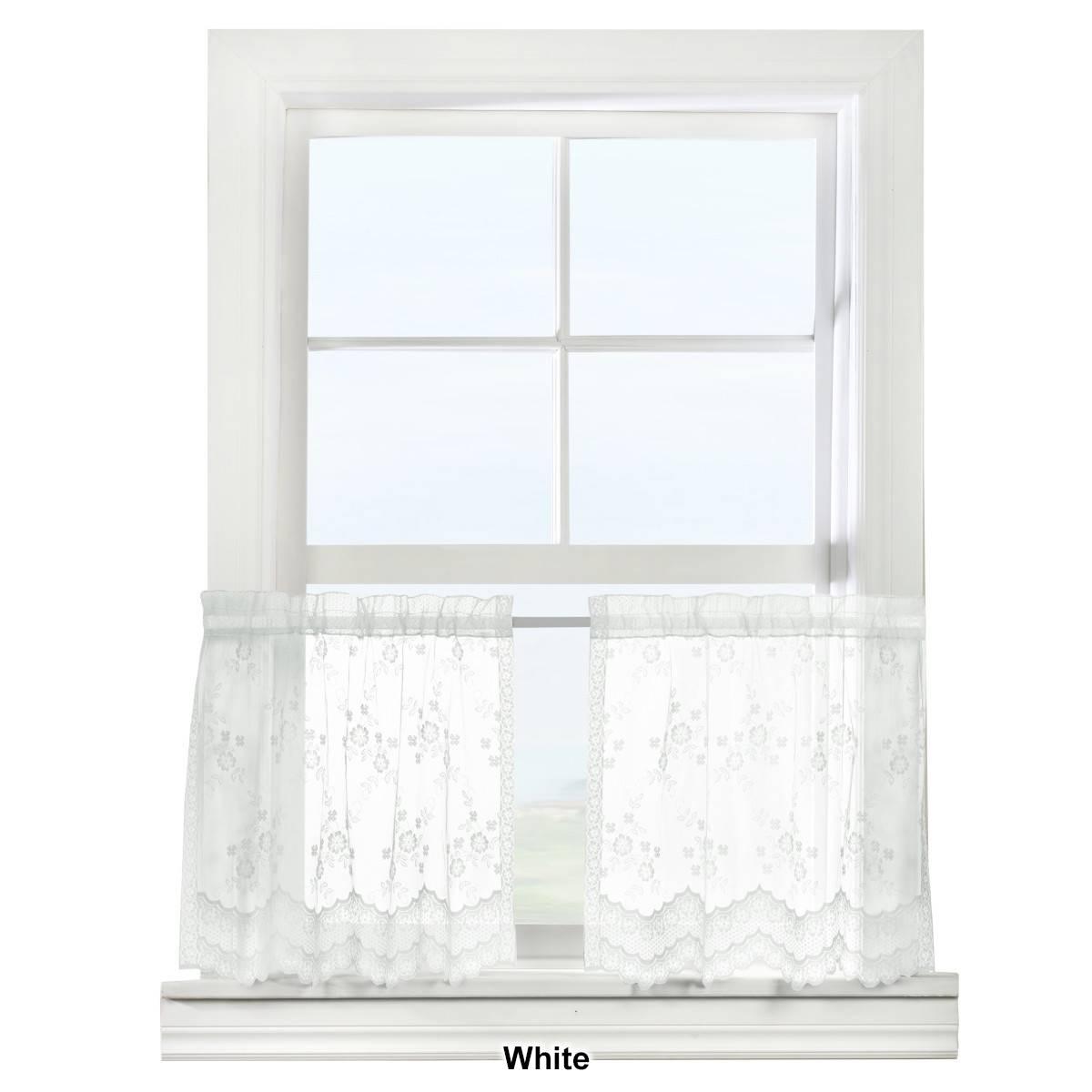 Habitat Mona Lisa Rod Pocket Kitchen Curtain