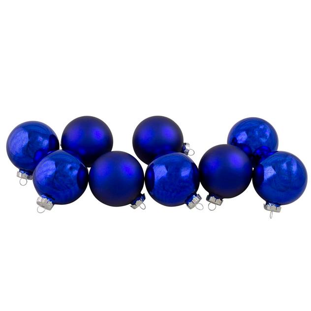 Northlight 9ct. Royal Glass Ball Christmas Ornament Set