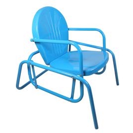 Northlight Seasonal Retro Metal Tulip Glider Patio Chair