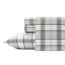 Eddie Bauer Chinook Plaid Cotton Percale Sheet Set